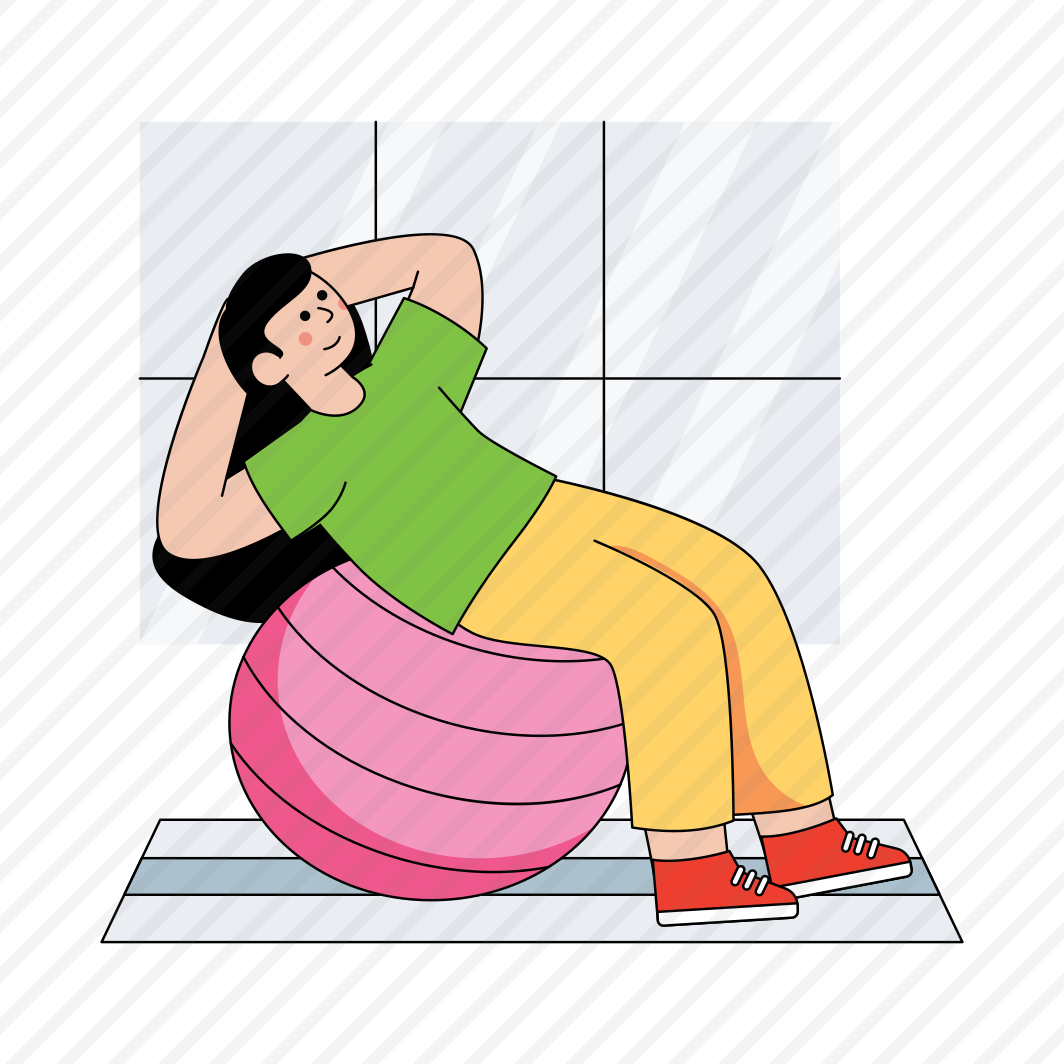Fitness Ball, Yoga Ball, Ball Exercise, Stability Ball, Swiss Ball, preview