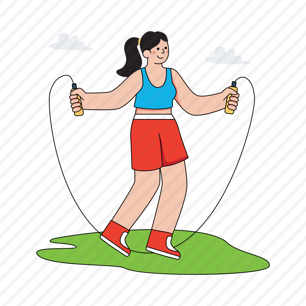 Skipping Rope, Jumping Rope, Exercise, Fitness, Workout, preview