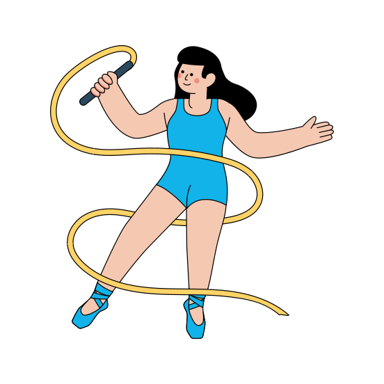Skipping Rope, Jumping Rope, Exercise, Workout,fitness, illustration