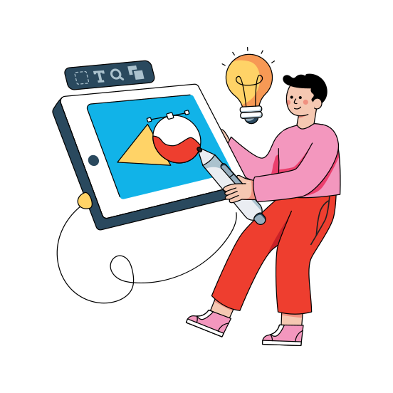 Pen Tablet, Digitizer, Graphic Tablet, Drawing On Ipad, Digital Artboard , illustration