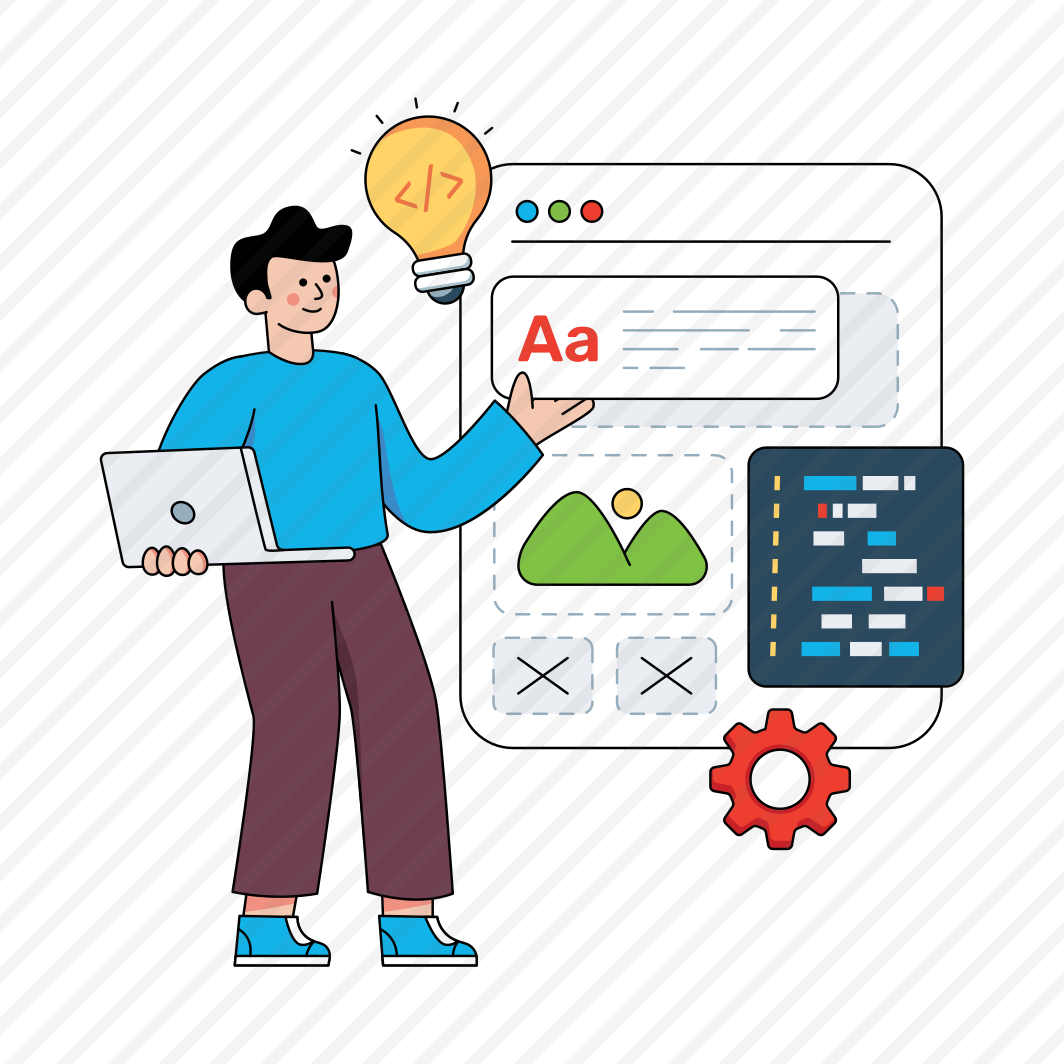 Web Designer, Website Designer, Coding Idea, Innovation, Bright Idea , preview