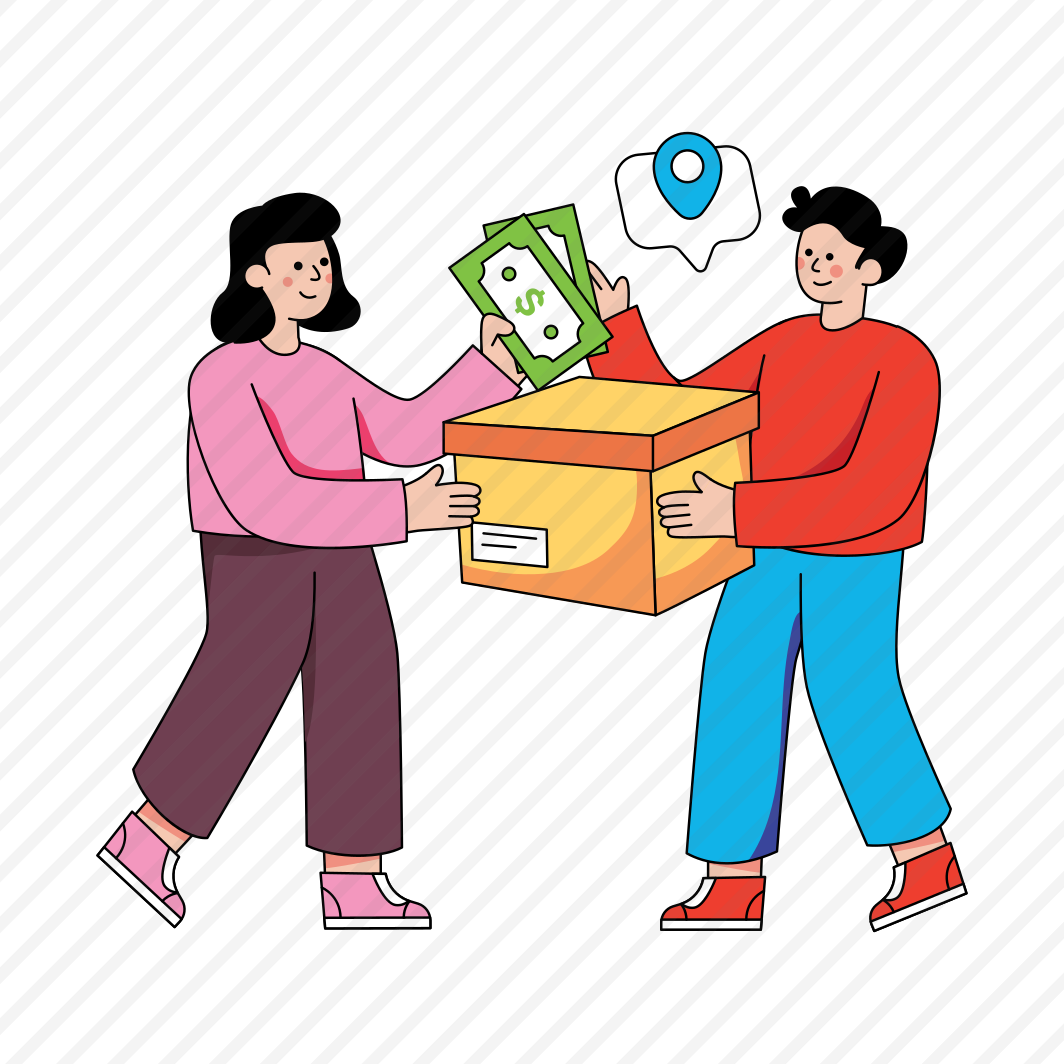 Cash On Delivery, Cod, Parcel Payment, Package Payment, Logistic Payment, preview