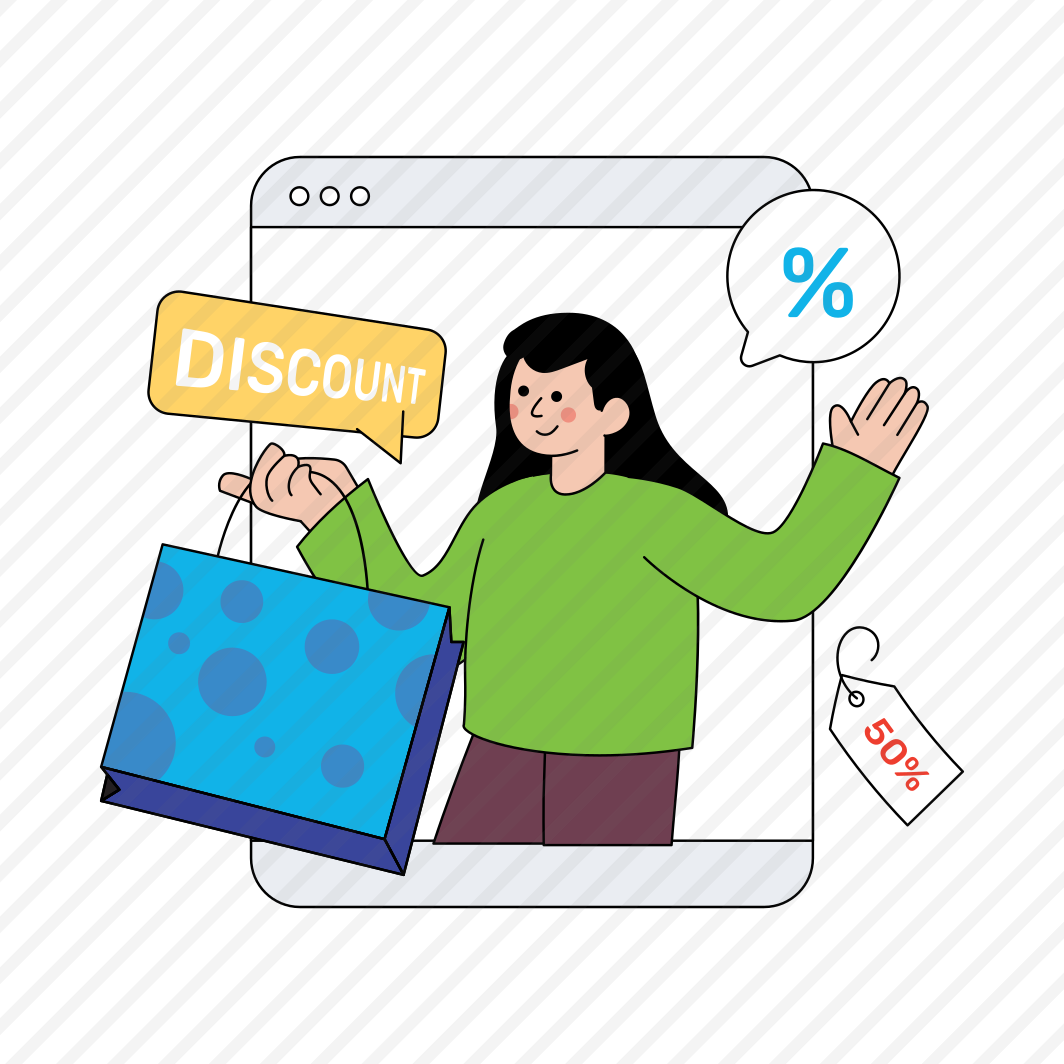 Discount Offer, Online Discount, Shopping Discount, Eshopping, Ecommerce , preview