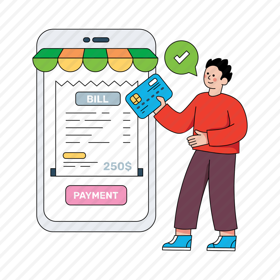 Mobile Bill Payment, Mobile Invoice, Card Payment, Payment Slip, Mcommerce, preview