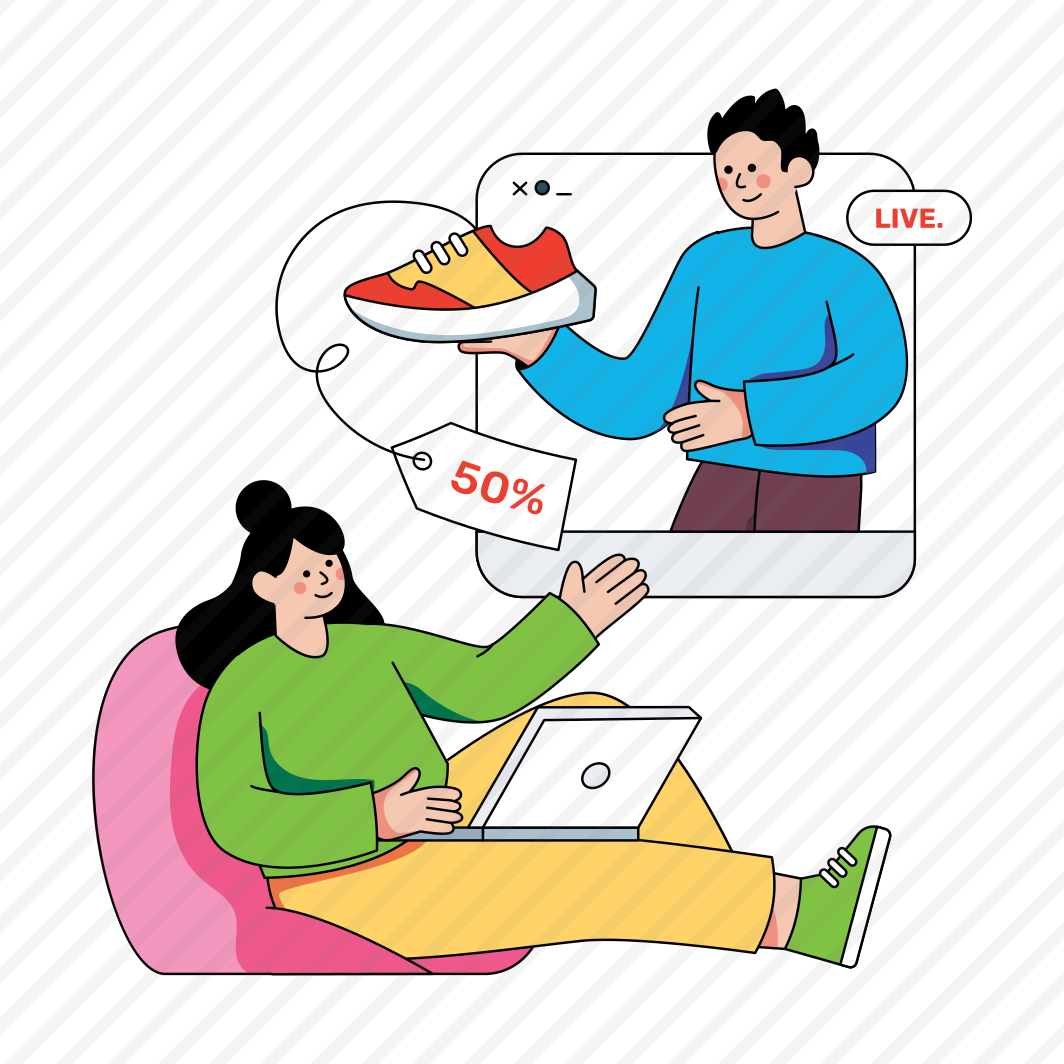 Online Shopping, Shopping Sale, % Off, Ecommerce, Love Sale, preview