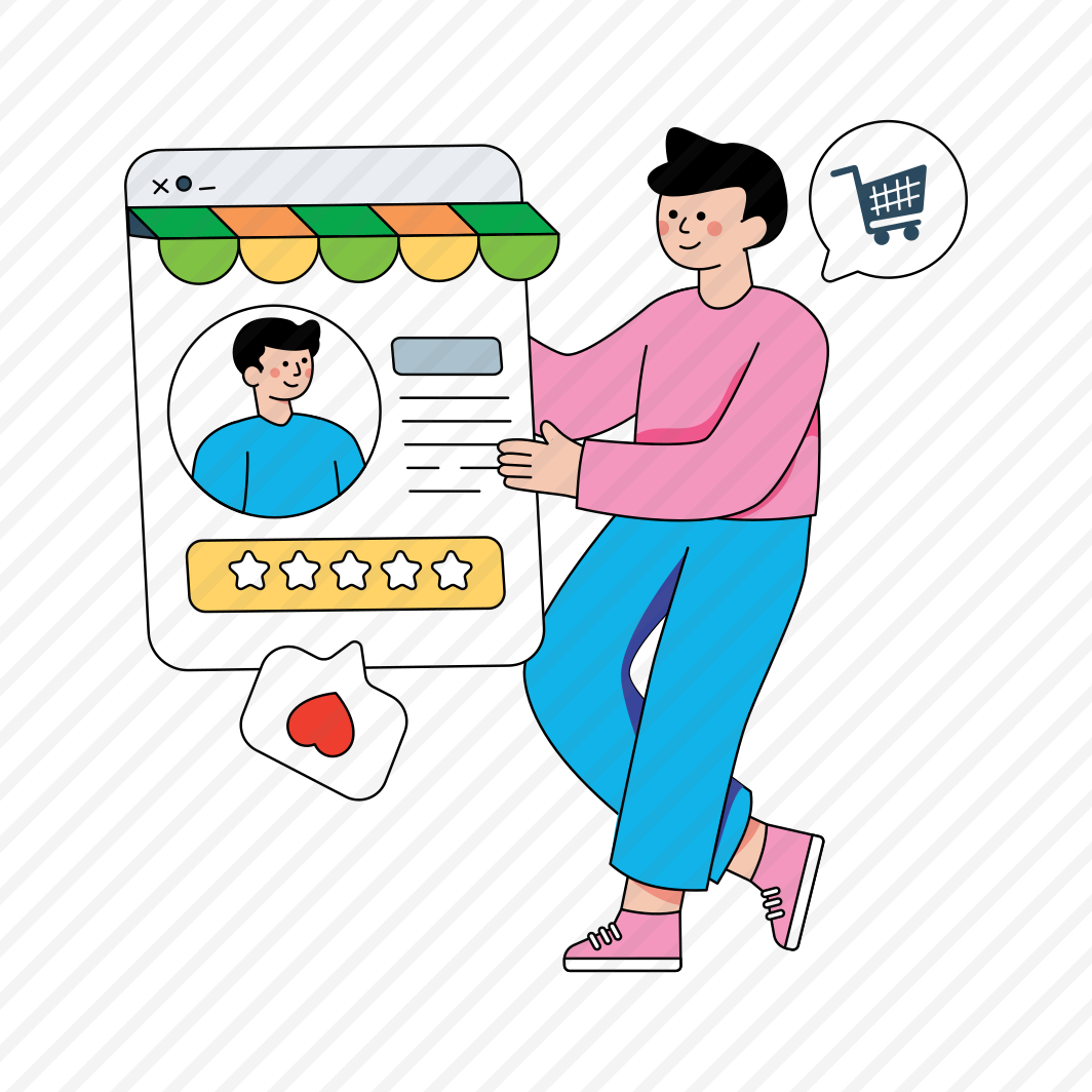 Seller Profile Review, Profile Ratings, Feedback, Customer Response, Giving Ratings , preview