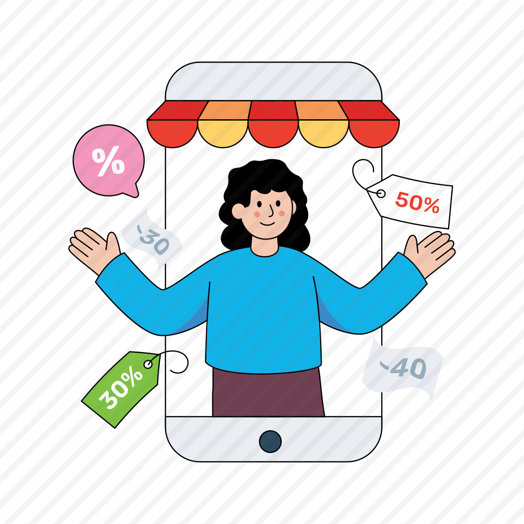Shopping Discount, Shopping Sale, Online Shopping Voucher, Commerce, Discount Sale, preview