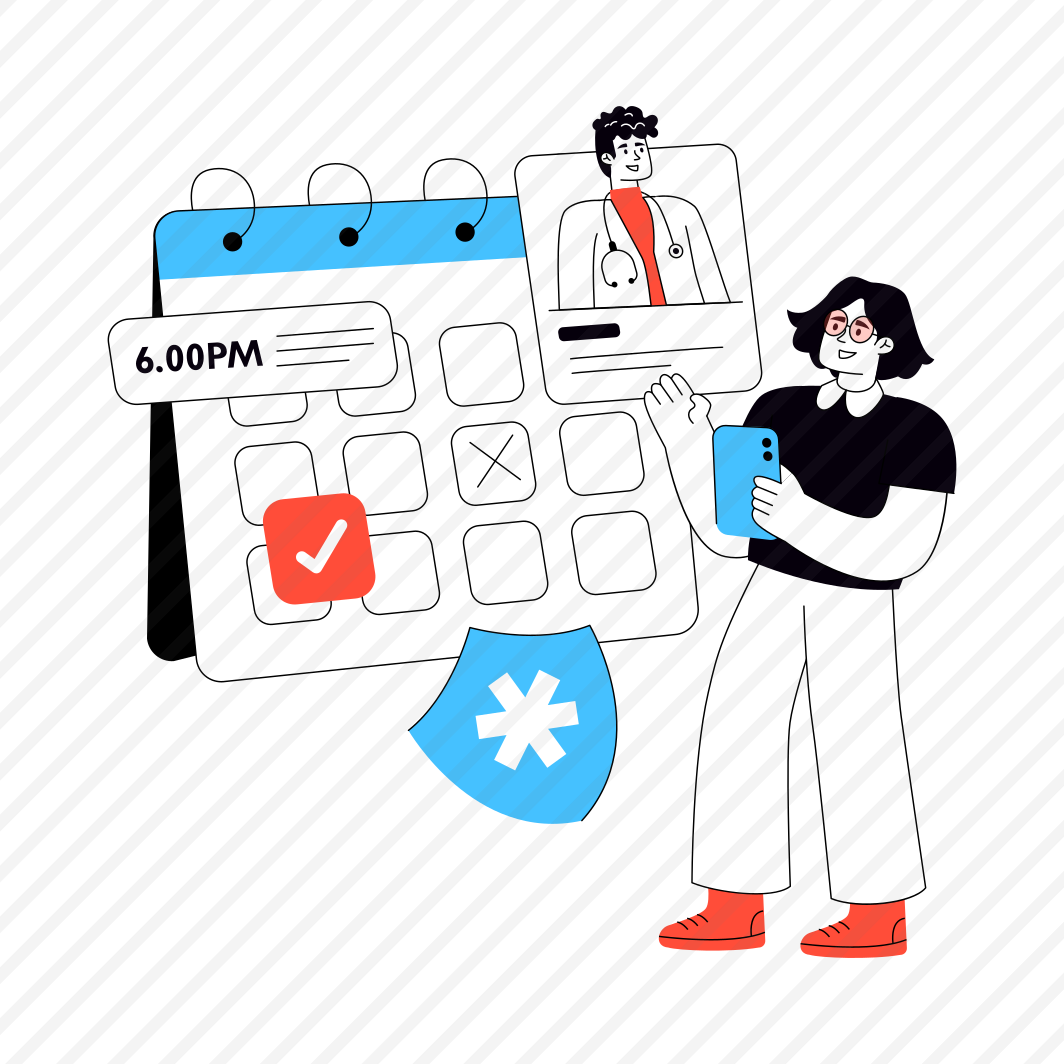 Doctor Appointment, Schedule, Planner, Almanac, Medical Schedule, preview