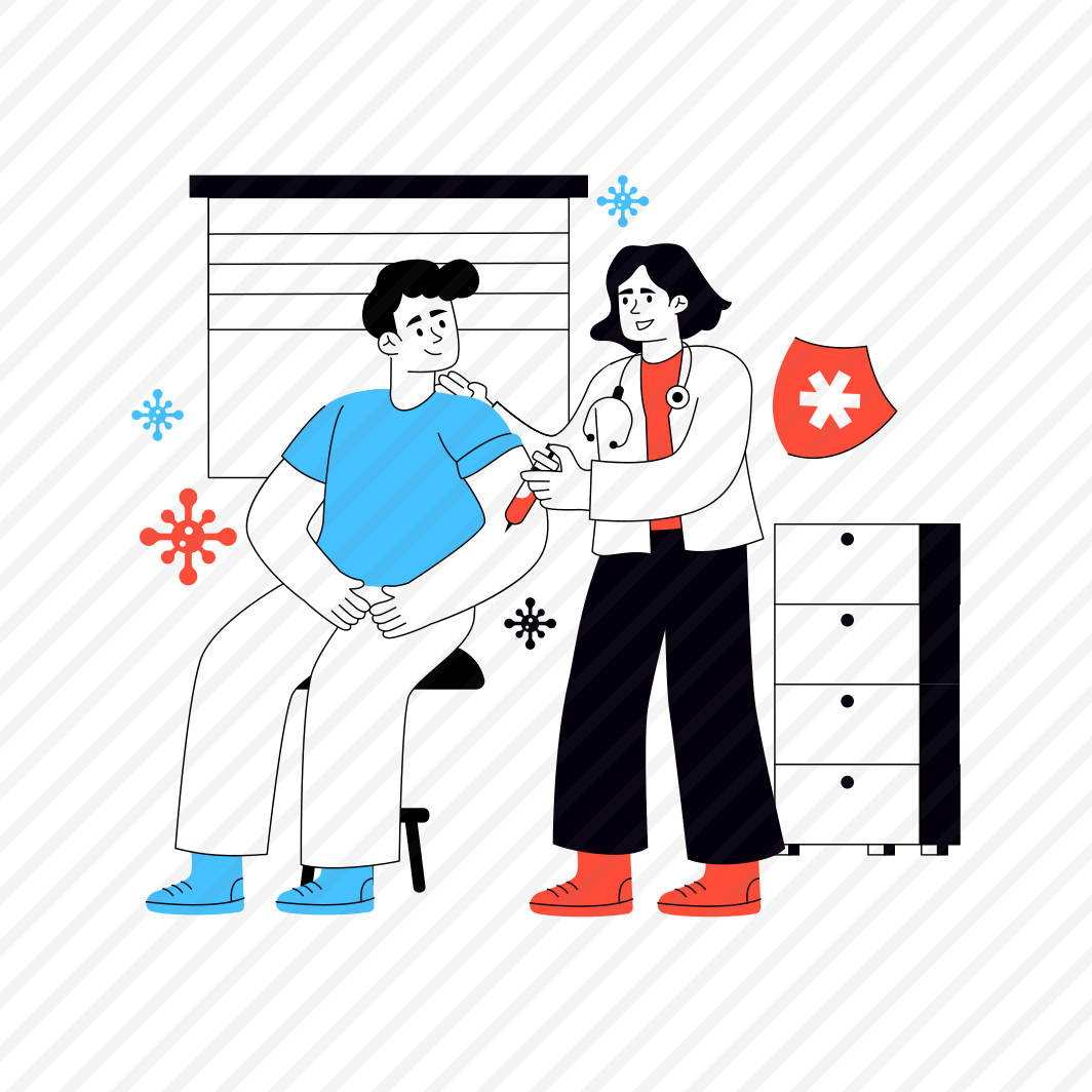 Patient Vaccinating, Doctor Patient, Doctor Consultation, Doctor Patient Talking, Physical Checkup preview