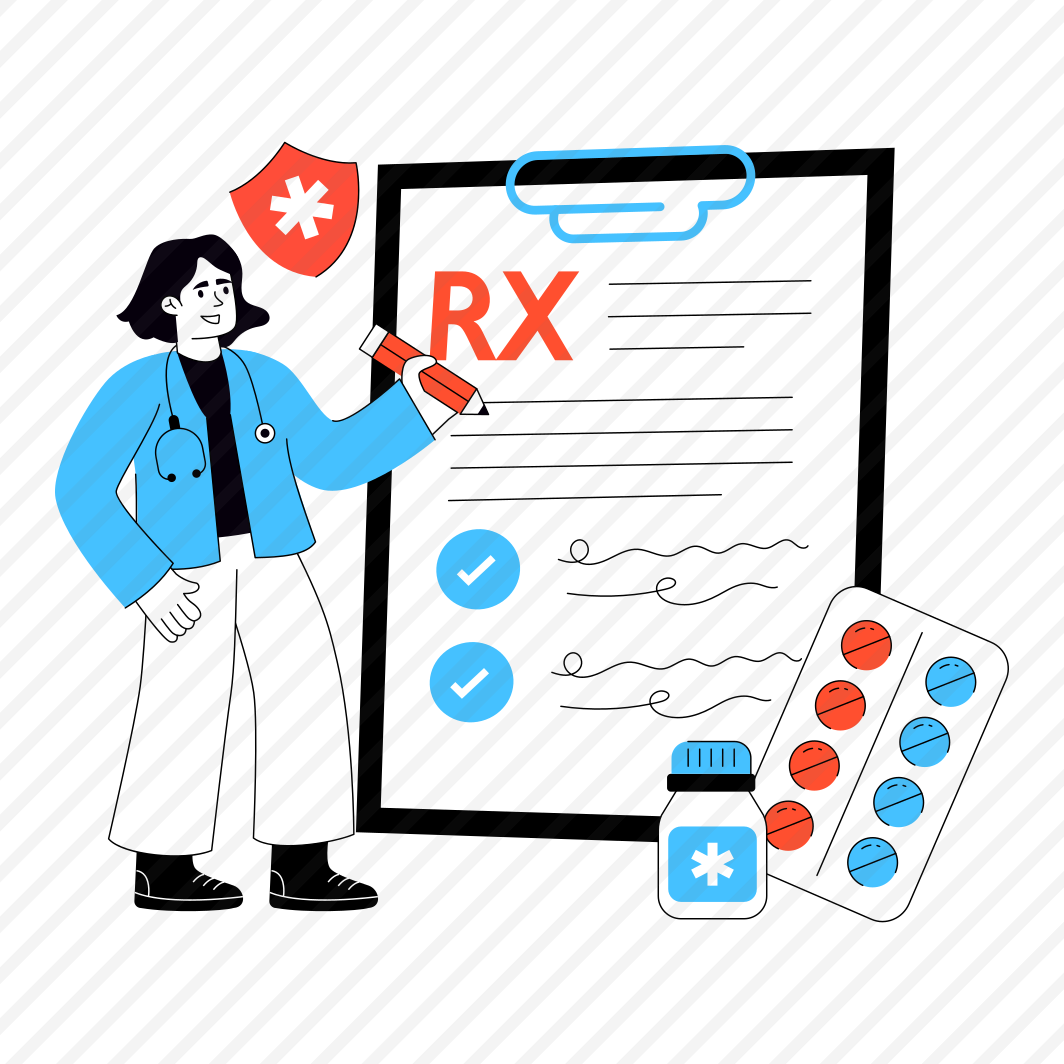 Prescription, Medical Report, Rx, Medical Instruction, Medical Recommendation preview