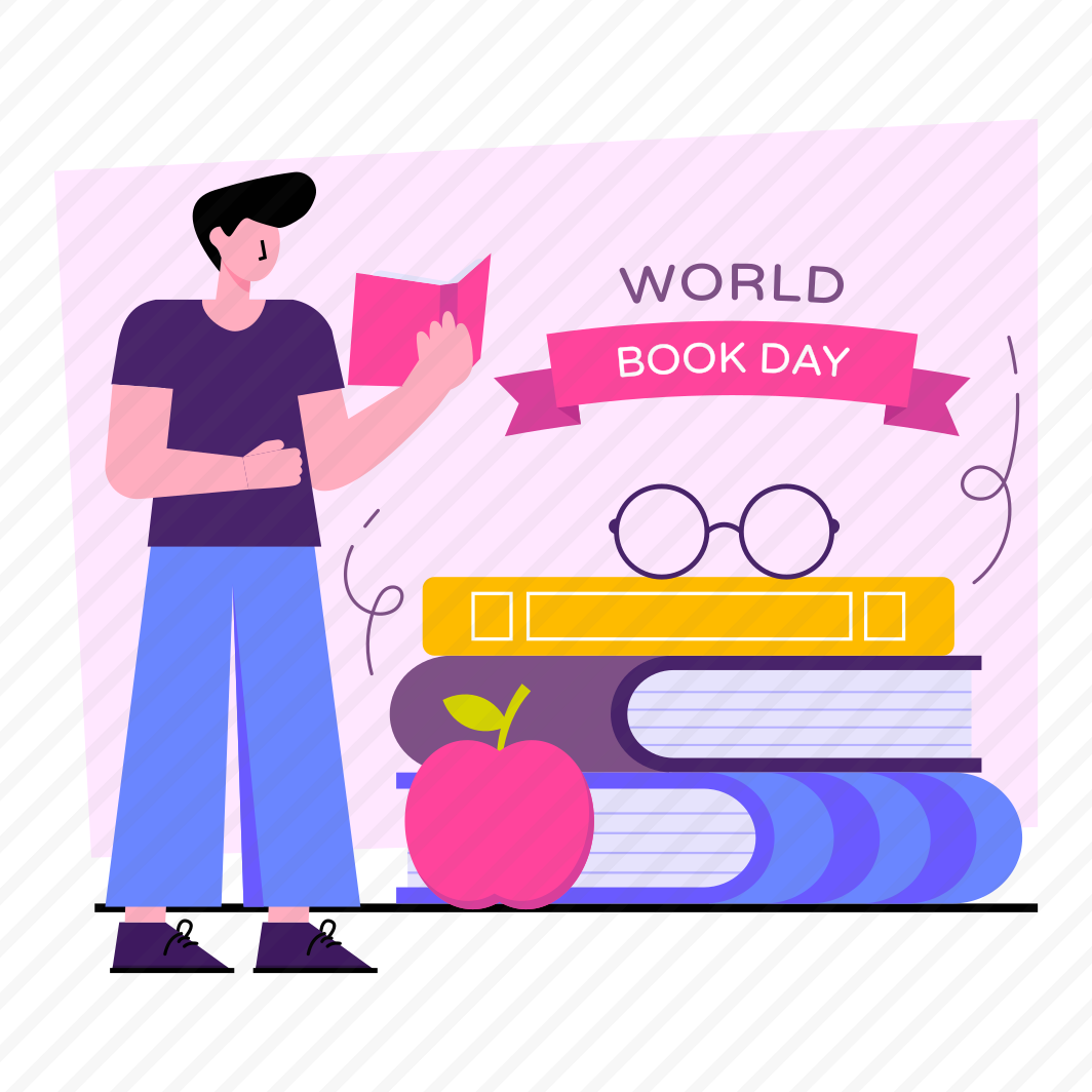 World Book Day, Happy Book Day, Event Celebration, Global Event Day, International Book Day, preview