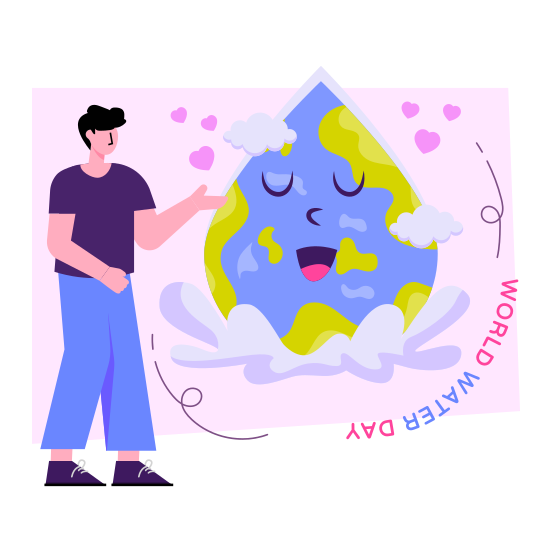 World Water Day, Event Celebration, Global Event Day, International Water Day, Water Days Awareness , illustration