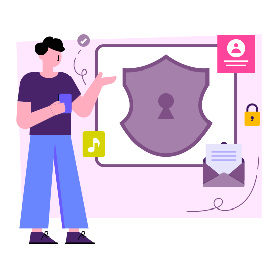 Mail Security, Mail Protection, Secure Mail, Letter Security, Letter Protection , illustration