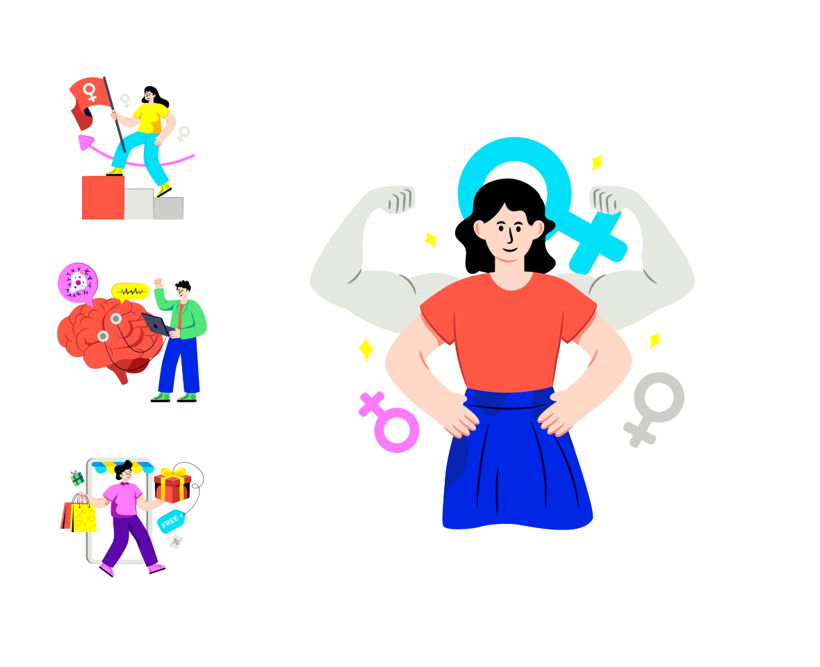 Flat Illustration family preview image