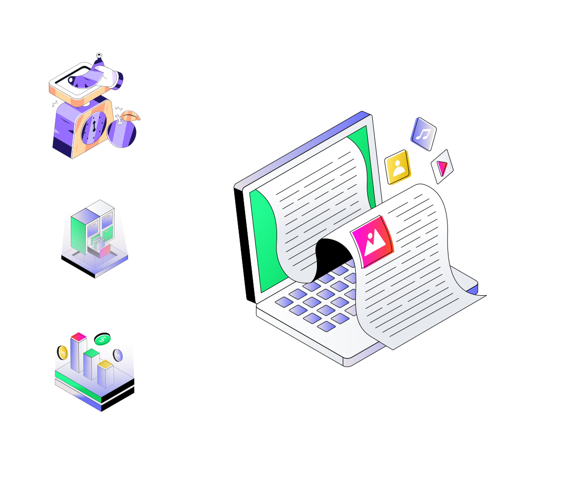 Isometric Concept Icons family preview image