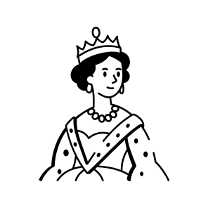 Queen Portrait icon