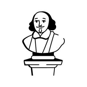 Shakespeare Bust icon