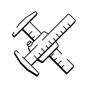Measuring Calliper icon