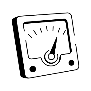 Voltmeter icon