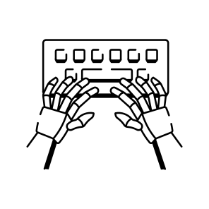 Robot Typing icon