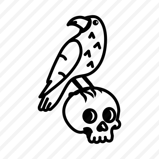 Raven Skull preview