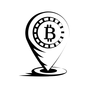 Bitcoin Location icon
