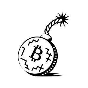 Bitcoin Risk icon