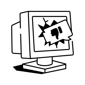 Negative Feedback icon