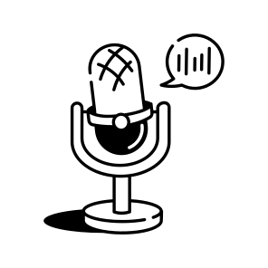 Podcasting icon