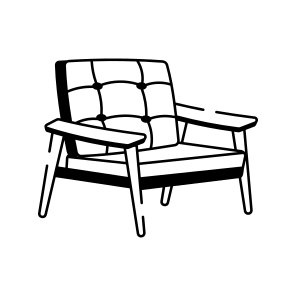 Armchair icon