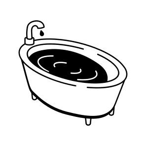 Bathtub icon