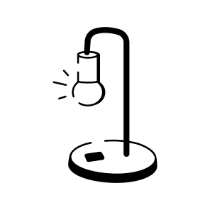 Modern Lamp icon