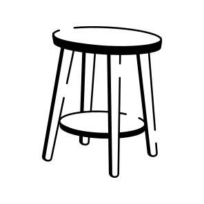 Modern Table icon