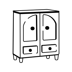 Vintage Drawer icon
