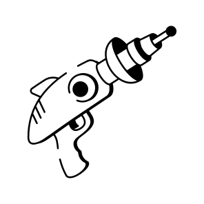Laser Gun. icon