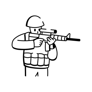 Soldier Firing icon