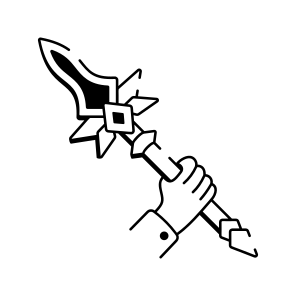 Spear icon