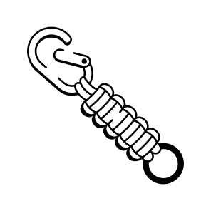 Paracord Keychain icon