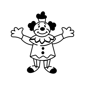 Clown icon