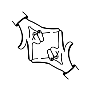 Framing Hands icon