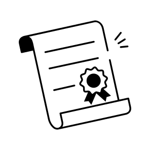 Certificate icon