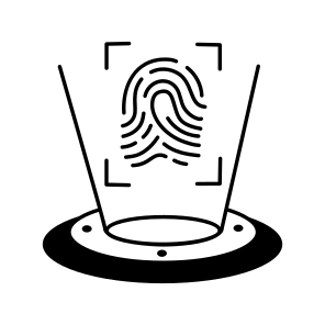 Fingerprint Scan icon