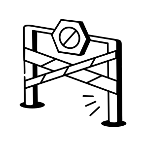Police Barricade icon
