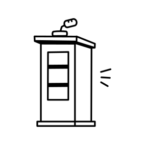 Speech Dais icon