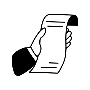 Tax Receipt icon