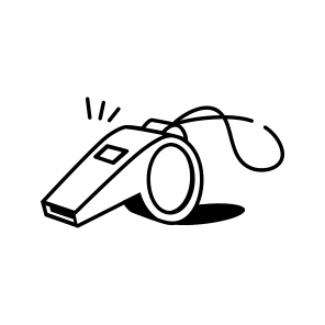 Whistle icon