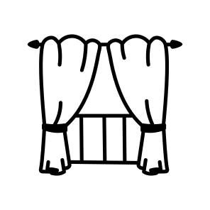 Curtains icon