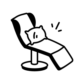 Sleeping Chair icon