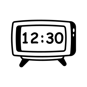 Table Clock icon