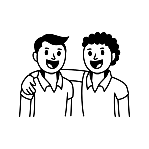 Friends Laughing icon